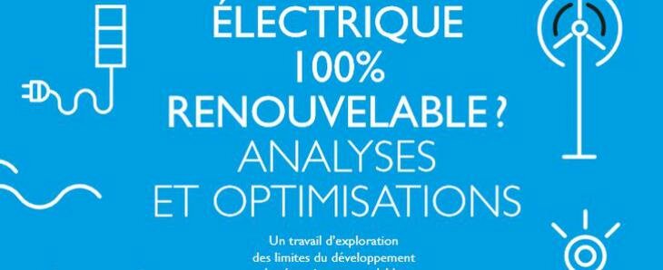 Un mix electrique 100 % renouvelable (Synthèse Ademe)