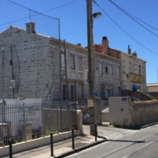 Photo station de mesure sur l'ancien site de Legre-mante à Marseille