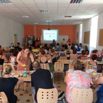 Formation à Védène d'infirmières au projet l'air et moi (Vaucluse)